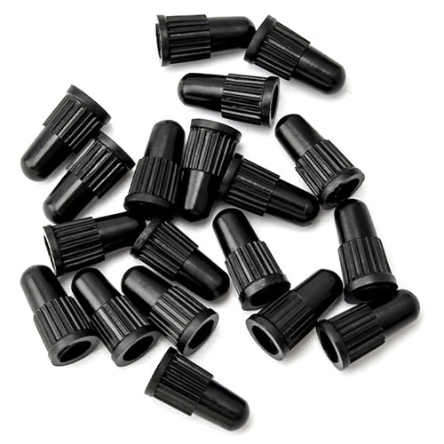 10pcs presta valve caps black - presta,