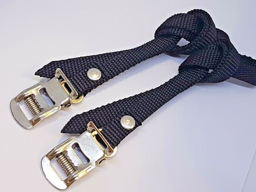 Nylon toe straps pedal bike - -,