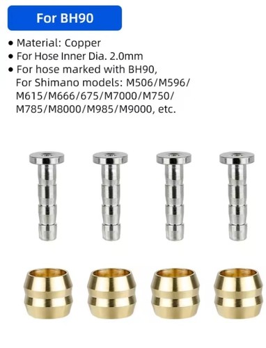 Sets shimano bh90 olive - 4,