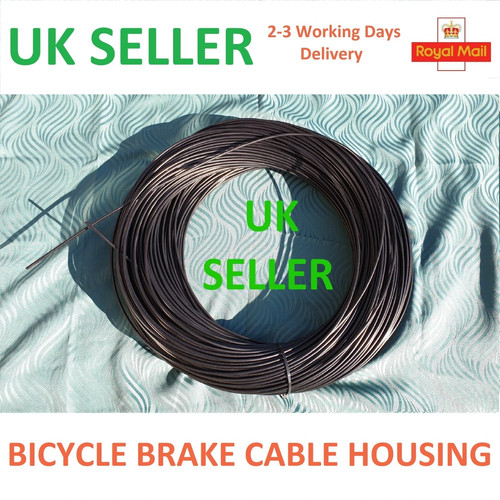 Black bicycle brake cable - black,