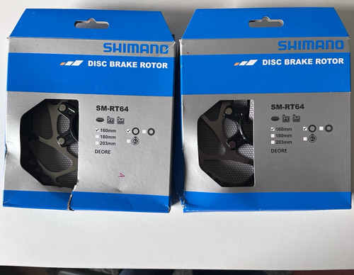 Shimano rt64 deore 160mm - sm-rt64,