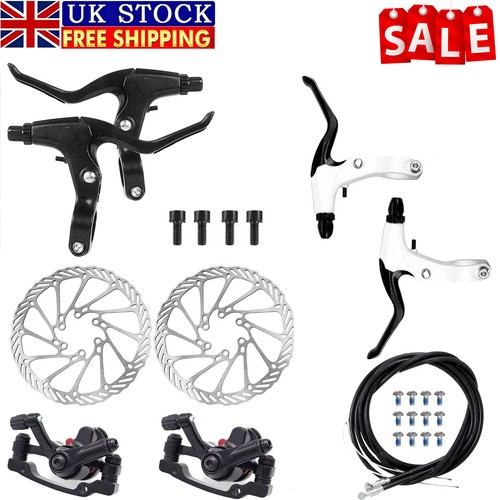 Mechanical disc brake full - mechanical, set