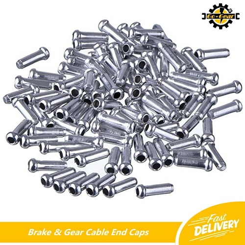 Alloy cable end caps - cable, brake