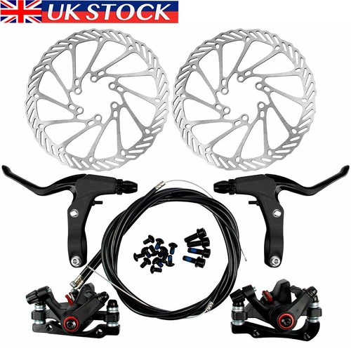 Mechanical bike disc brake set - disc,